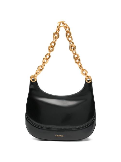 Borsa donna Calvin Klein con catena nera Calvin Klein | LV04F3403GUB1